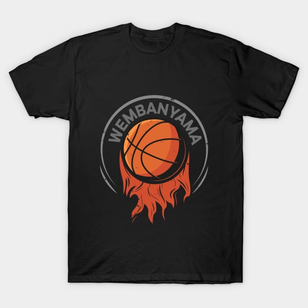 Wembanyama Basketball Amazing Gift Fan T-Shirt by smartrocket